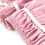 Saia de cama rosa tamanho casal 15 polegadas com babados 54x75 polegadas 3
