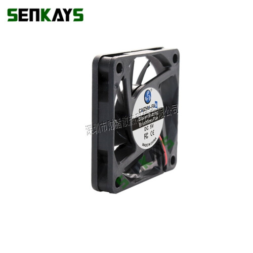 DC5V12V24V60mm6010DC Ventilator60x60x10mm6cm Koelventilator Computer PC CPU Behuizing Koelventilator XH2.54 2Pin 2