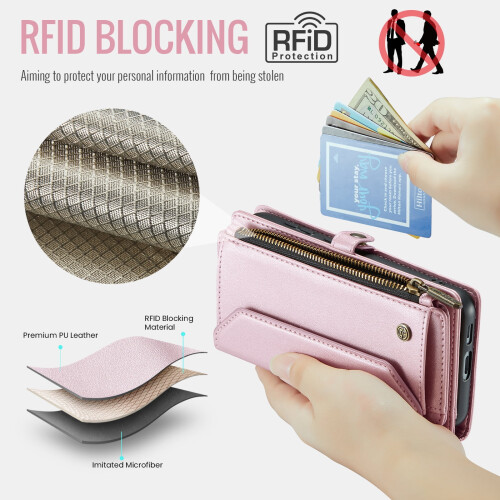 Θήκη πορτοφολιού crossbody για συμβατότητα με Samsung Galaxy S26Ultra – RFID Blocking, θήκη για 10 1