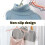 Runskmd folding hanger portable travel 6-pack 5