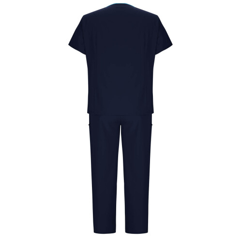 Women's Jogger Scrubs Set Navy 2X 2