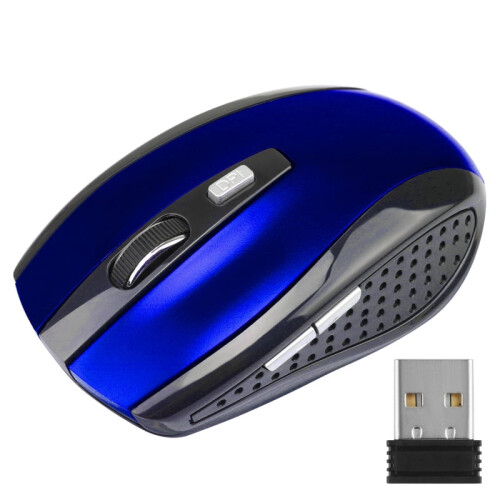 Adjustable DPI Mouse 2.4GHz Wireless Mouse 6 Buttons Optical Gaming Mouse Gamer Wireless Mice with USB Receiver for PC Computer 1