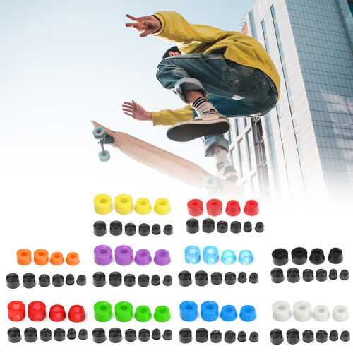 Κιτ ανακατασκευής φορτηγού skateboard Universal, ροδέλες δακτυλίων, κύπελλα περιστροφής, 1