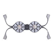 Foldable Laptop Cooling Pad 4Color Dual Fan Large Airflow Notebook Cooler Black
