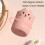 Cat-shaped pencil holder with 360 rotation and large 5