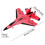 Light-Up Toy Airplane with 2 LED Strips 3