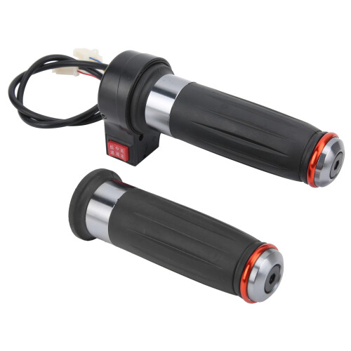 Universal Voltage Compatibility Electric Throttle Grip For Scooters, Three Speed Throttle With LCD Battery Display Reverse Function Electric Throttle 1