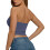 2 τεμάχια γυναικεία σουτιέν με λάστιχο shapewear, χωρίς τιράντες και ενσωματωμένη 7