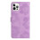 Leather Flip Wallet Case for iPhone 15 Pro Max Purple 3