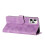 Leather Flip Wallet Case for iPhone 15 Pro Max Purple 4