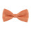 Bow Ties Solid Color Adjustable Bow Tie Collection for Kids and Boys Orange Free Size 3