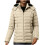 Damen-Steppjacke mit Kapuze, Beige, Größe S 4