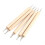 Precision Diameter Rounded Tip Double End Tracing Dotting Tool Smooth Surface Wooden Handle Embossing Stylus Set Fine Details Creative Use 5