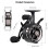 Jevn drift, 3+1-lagers inline isfiskesnelle, magnetisk droppsystem 3