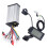 Controller motore brushless impermeabile con controller Sine3Mode e display LCD, kit controller motore silenzioso per scooter elettrico con 8