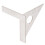 Right Angle Carpenter Ruler 45/90 Degree Woodworking Measurement Tool 3