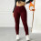 Calças legging térmicas femininas com forro de lã e bolsos. 6