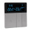 Programmable Smart Thermostat For Underfloor Water Heating Voice Control LCD Display WiFi App Remote Control Adjustable Backlight Wall Mounted 2