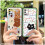 Capa de celular em silicone macio e impermeável, compatível com Samsung Galaxy A03S/SM-A037G – Design de grafite, proteção total, resistente a 7
