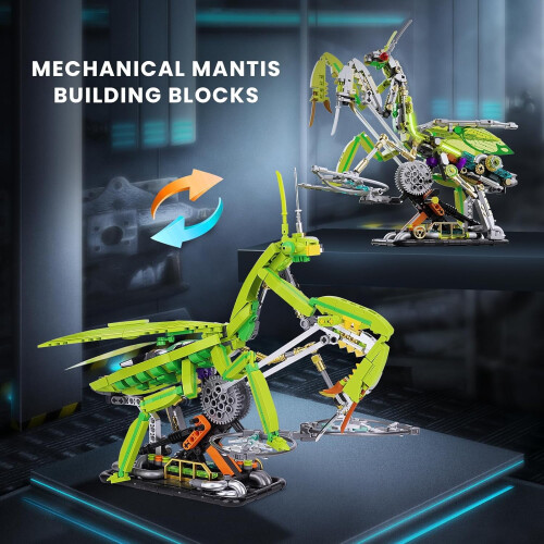 Σετ Κατασκευής Εντόμων Mantis Ideas με Φωτάκι για Αγόρια και Κορίτσια Συμβατά με Lego 1