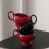 Κεραμική κούπα καφέ Fashion Shape 280ml με πρακτική λαβή κεραμική για το σχολείο στο σπίτι 8