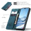 CaseMe leather flip wallet case for Samsung Galaxy A17 – 4