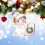 Enfeite de Natal com Boneco de Neve e Letra, Pingente Acrílico 2D para Árvore de Natal - Compatível com Árvores de Natal 2