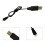 Καλώδιο φόρτισης USB για φορτιστή μπαταρίας Syma X5C X5SW M68 3 7V με δυνατότητα γρήγορης 7
