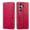 Capa flip LC.IMEEKE em couro PU compatível com Samsung Galaxy S26 5G de 6,3 polegadas, com fecho magnético, compartimento para cartão, suporte, 2