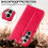 Capa flip LC.IMEEKE em couro PU compatível com Samsung Galaxy S26 5G de 6,3 polegadas, com fecho magnético, compartimento para cartão, suporte, 4