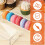 st. klara akrylformar för servering, macaron/biscuitdisplay – rektangulär matservering för hem, bröllop, fest (kompatibel med standard) 3