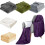 Microplush Fleece Blanket Grey 100x150 cm 2