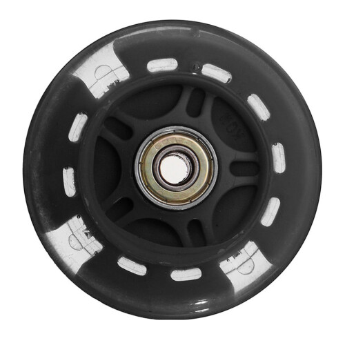 2pcs 80mm Scooter Wheels LED Flash Replacement Wheel Roller Skates Wheels 2