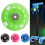 2pcs 80mm Scooter Wheels LED Flash Replacement Wheel Roller Skates Wheels 4