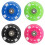 2pcs 80mm Scooter Wheels LED Flash Replacement Wheel Roller Skates Wheels 7