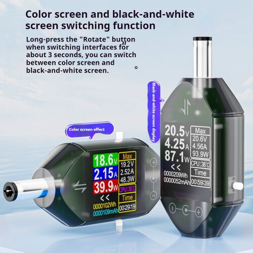 DT550DC4.5-50V0-6A Ψηφιακός μετρητής ισχύος τάσης και ρεύματος υψηλής ακρίβειας DC, 2
