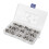 Mounting Screws Hardware Cage Nuts Square Hole Racks Detachable And Repositionable Elasticity Screw Thread Connection Universal Compatibility For 2