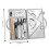 Geometry Kit 16X Math Geometry Kit Drawing Tools with Storage Box Compass Graphic Drafting Supplies for School Students 3