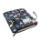 Washable Polyester Book Protector Sleeve with Zipper, Lightweight Reusable Organizer for Classroom Library – Assorted Icons 2