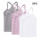3Pieces Κορίτσια Φανελάκια Χορού με Racerback, Φανελάκια Camisole με Λεπτές Τιράντες, Ρούχα 2