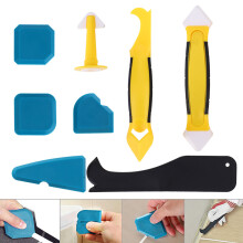 8PCS Silicone Sealant Scraper Kit for DIY Repair & Industrial Hardware