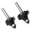 Double Step Round Over Router Bit Carbide Cutting Edge Decorative Edge Shaping Tool For Wood Door Frames Window Frames Boxes Heat Resistant Surface 2