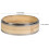 Pretyzoom Bamboo Dumpling Steamer Basket Heating Food Bamboo Kitchen Tools 1Pcs 2