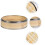 Pretyzoom Bamboo Dumpling Steamer Basket Heating Food Bamboo Kitchen Tools 1Pcs 3