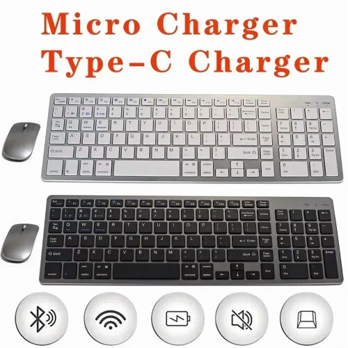 Ensemble clavier et souris sans fil Bluetooth pour Mac et iPad 1