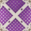 Purple Low Rolling Stool with High Weight Capacity 7