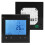 LCD Display Smart Thermostat With Programmable Temperature Settings Wi-Fi Remote Control Voice Assistant Compatible Touch Button Interface Energy 2
