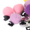 18pcs Decorative Shoe Clips Rhinestone Rabbit Fur 11