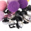 18pcs Decorative Shoe Clips Rhinestone Rabbit Fur 7