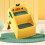 Foldable Toddler Step Stool 2 Steps, Safe Slip-Resistant, Yellow 4